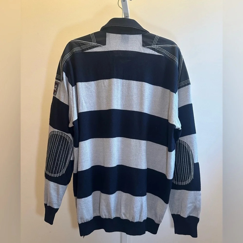 Paul & Shark Yachting 100% Wool Paneled Sweater - XXL - Made in Italy